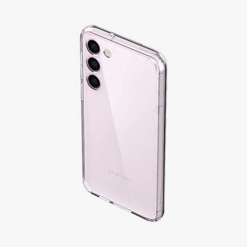 ACS05617 - Galaxy S23 Ultra Case Ultra Hybrid in crystal clear showing the back
